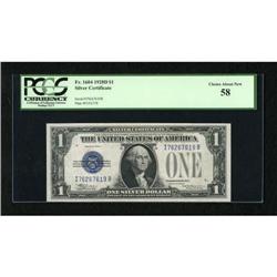 Fr. 1604 $1 1928D Silver Certificate. PCGS