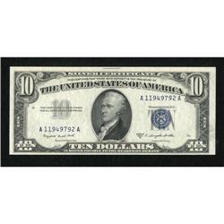 Fr. 1708 $10 1953B Silver Certificate. Choice