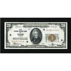 Fr. 1870-G $20 1929 Federal Reserve Bank Note.
