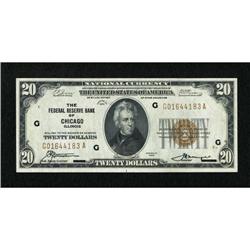 Fr. 1870-G $20 1929 Federal Reserve Bank Note.
