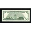 Image 2 : Fr. 2127-E $50 2001 Federal Reserve Note. Gem