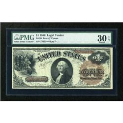 Fr. 30 $1 1880 Legal Tender PMG Very Fine 30