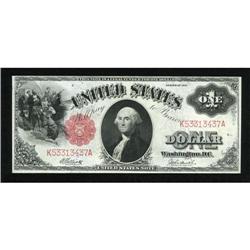 Fr. 37 $1 1917 Legal Tender Extremely Fine.