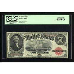Fr. 59 $2 1917 Legal Tender PCGS Extremely Fine