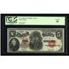 Image 1 : Fr. 91 "PCBLIC" Error $5 1907 Legal Tender PCGS