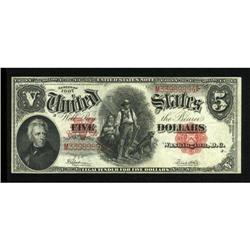 Fr. 91 $5 1907 Legal Tender Very Fine.