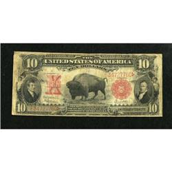 Fr. 122 $10 1901 Legal Tender Very Good.