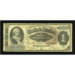 Fr. 219 $1 1886 Silver Certificate Fine.