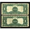 Image 2 : Fr. 230, Fr. 232 $1 1899 Silver Certificates Two
