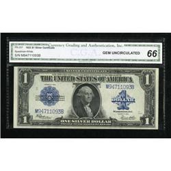 Fr. 237 $1 1923 Silver Certificate CGA Gem