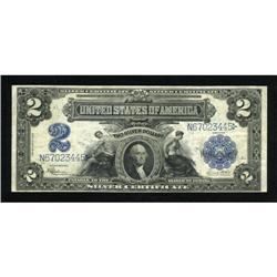 Fr. 258 $2 1899 Silver Certificate Very Fine.