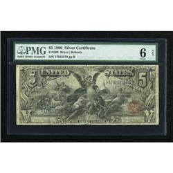 Fr. 269 $5 1896 Silver Certificate PMG Good 6
