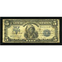 Fr. 281 $5 1899 Silver Certificate Very