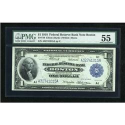 Fr. 710 $1 1918 Federal Reserve Bank Note PMG