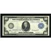 Image 1 : Fr. 919a $10 1914 Federal Reserve Note Very