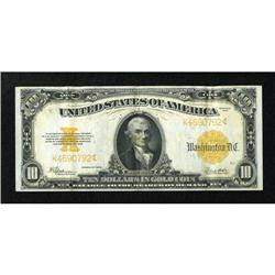 Fr. 1173 $10 1922 Gold Certificate Very