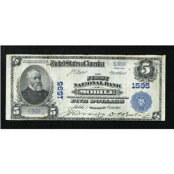 Mobile, AL - $5 1902 Plain Back Fr. 599 The