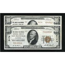 San Francisco, CA - $10 1929 Ty. 1 The Anglo