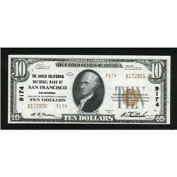 San Francisco, CA - $10 1929 Ty. 2 The Anglo