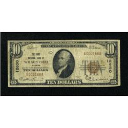 Wilsonville, IL - $10 1929 Ty. 1 The First NB