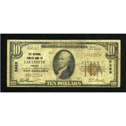 Lafayette, IN - $10 1929 Ty. 1 The National