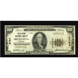 South Bend, IN - $100 1929 Ty. 1 The Citizens NB