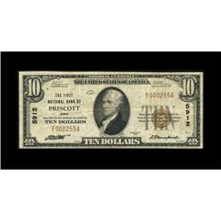 Prescott, IA - $10 1929 Ty. 1 The First NB Ch. #