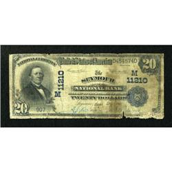 Seymour, IA - $20 1902 Plain Back Fr. 658 The