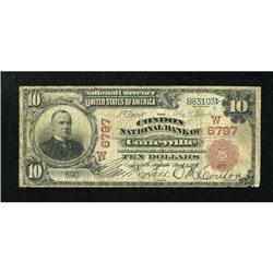 Coffeyville, KS - $10 1902 Red Seal Fr. 613 The