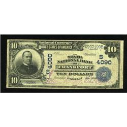 Frankfort, KY - $10 1902 Plain Back Fr. 626 The