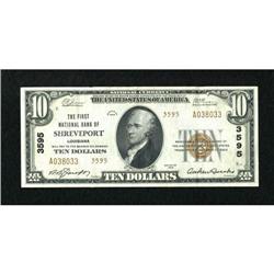 Shreveport, LA - $10 1929 Ty. 2 The First NB Ch.