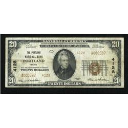 Portland, ME - $20 1929 Ty. 2 The Portland NB