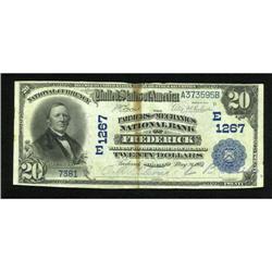 Frederick, MD - $20 1902 Date Back Fr. 642 The