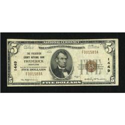 Frederick, MD - $5 1929 Ty. 1 The Frederick