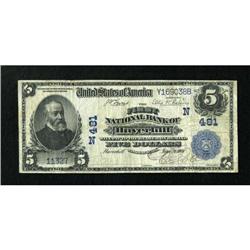 Haverhill, MA - $5 1902 Plain Back Fr. 598 The