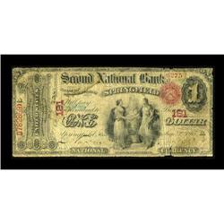 Springfield, MA - $1 Original Fr. 380 The Second