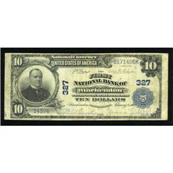 Winchendon, MA - $10 1902 Plain Back Fr. 624 The