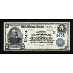 Kansas City, MO - $5 1902 Date Back Fr. 592 The