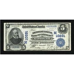 Kansas City, MO - $5 1902 Date Back Fr. 594 The