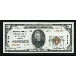 Saint Louis, MO - $20 1929 Ty. 2