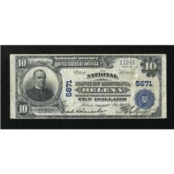 Helena, MT - $10 1902 Plain Back Fr. 633 The NB