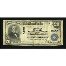 Osceola, NE - $20 1902 Plain Back Fr. 650 The