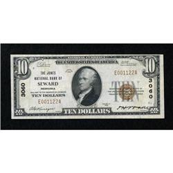 Seward, NE - $10 1929 Ty. 1 The Jones NB Ch. #