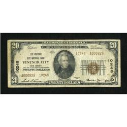 Ventnor City, NJ - $20 1929 Ty. 2 The Ventnor