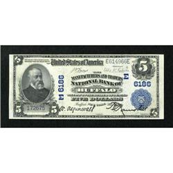 Buffalo, NY - $5 1902 Plain Back Fr. 598 The