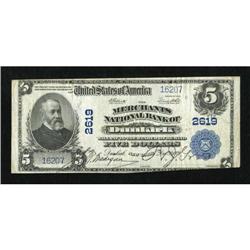 Dunkirk, NY - $5 1902 Plain Back Fr. 608 The