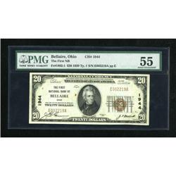 Bellaire, OH - $20 1929 Ty. 1 The First NB Ch. #