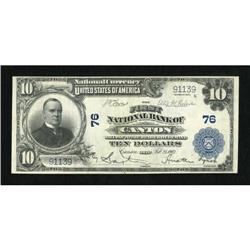 Canton, OH - $10 1902 Plain Back Fr. 624 The