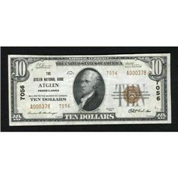Atglen, PA - $10 1929 Ty. 2 The Atglen NB Ch. #