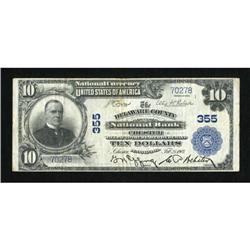 Chester, PA - $10 1902 Plain Back Fr. 624 The